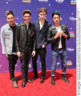 April 30, 2016 - Los Angeles, California, United States - April 30th 2016 - Los Angeles California USA - Singers AFTER ROMEO at the Radio Disney Miusic Awards held at the Microsoft Theater, Los Angeles Los Angeles United States - ZUMAf05_