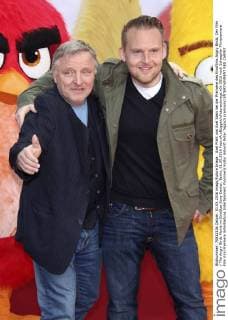 Axel Prahl und Axel Stein bei der Premiere des Kinofilms Angry Birds: Der Film The Angry Birds Movie im CineStar Sony Center. Berlin, 01.05.2016 Foto:xA.xBuggex xFuturexImage