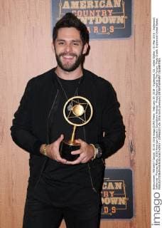February 20, 2016 - Inglewood, CA, United States - 01 May 2016 - Inglewood, California - Thomas Rhett. 2016 American Country Countdown Awards - Press Room held at The Forum. Photo Credit: Inglewood United States - ZUMAa123