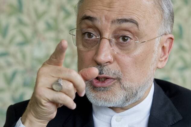 Iranian Vice President and head of the Atomic Energy Organization of Iran Ali Akbar Salehi gives an interview to CTK, in Prague, Czech Republic, on Monday, April 2, 2016. (CTKxPhoto VitxSimanek) CTKPhotoP201605020658901  VIS 008 K