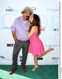 George Lopez and Eva Longoria THE NINTH ANNUAL GEORGE LOPEZ CELEBRITY GOLF CLASSIC BENEFITING THE GEORGE LOPEZ FOUNDATION Los Angeles Michael Heart PicturePerfect