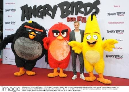 Deutschlandpremiere ANGRY BIRDS Jan Hahn bei der Deutschlandpremiere des Animationsfilmes ANGRY BIRDS im CineStar Sony Center in Berlin, 01.05.2016