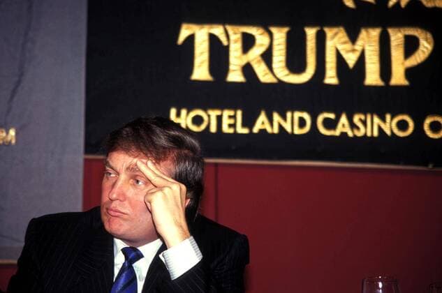 Donald Trump, 75. Geburtstag am 14. Juni New York, New York, U.S. - L0812.GEORGE FOREMAN VS. EVANDER HOLYFIELD PRESS CONFERENCE.AT THE GRAND HYATT HOTEL IN NEW YORK New York 11 20 90.DONALD TRUMP. 1990.DONALDTRUMPRETRO - ZUMAba9_