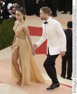 MET Gala 2016 FKA Twigs arrives on the red carpet at the Costume Institute Benefit at The Metropolitan Museum of Art celebrating the opening of Manus x Machina: Fashion in an Age of Technology in New York City on May 2, 2016.  NYP2016050212126 JOHNxANGELILLO