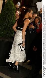 May 2, 2016 - New York, New York, U.S. - Singer SELENA GOMEZ exits the Mark Hotel, to attend the 2016 Costume Institute MET GALA entitled Manus x Machina: Fashion in the Age of Technology. New York U.S. - ZUMAk03_