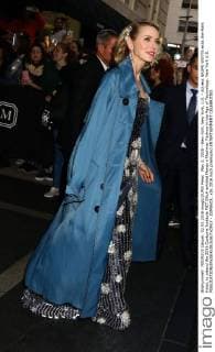 May 2, 2016 - New York, New York, U.S. - Actress NAOMI WATTS exits the Mark Hotel, to attend the 2016 Costume Institute MET GALA entitled Manus x Machina: Fashion in the Age of Technology. New York U.S. - ZUMAk03_