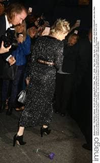 May 2, 2016 - New York, New York, U.S. - Actress KRISTEN STEWART exits the Mark Hotel, to attend the 2016 Costume Institute MET GALA entitled Manus x Machina: Fashion in the Age of Technology. New York U.S. - ZUMAk03_