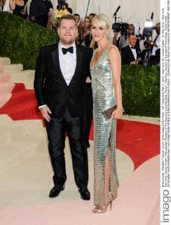 MET Gala 2016 May 2, 2016 - New York, NY, United States - 02 May 2016 - New York, New York- James Corden. Metropolitan Museum of Art Costume Institute Gala: Manus x Machina: Fashion in the Age of Technology. Photo Credit: Christopher Smith AdMedia New York United States - ZUMAa123