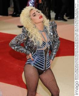 MET Gala 2016 May 2, 2016 - New York, NY, United States - 02 May 2016 - New York, New York- Lady Gaga. Metropolitan Museum of Art Costume Institute Gala: Manus x Machina: Fashion in the Age of Technology. Photo Credit: Christopher Smith AdMedia New York United States - ZUMAa123