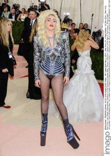 MET Gala 2016 May 2, 2016 - New York, NY, United States - 02 May 2016 - New York, New York- Lady Gaga. Metropolitan Museum of Art Costume Institute Gala: Manus x Machina: Fashion in the Age of Technology. Photo Credit: Christopher Smith AdMedia New York United States - ZUMAa123