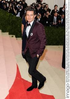 MET Gala 2016 May 2, 2016 - New York, NY, United States - 02 May 2016 - New York, New York- Orlando Bloom. Metropolitan Museum of Art Costume Institute Gala: Manus x Machina: Fashion in the Age of Technology. Photo Credit: Christopher Smith AdMedia New York United States - ZUMAa123