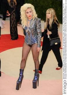 MET Gala 2016 May 2, 2016 - New York, NY, United States - 02 May 2016 - New York, New York- Lady Gaga. Metropolitan Museum of Art Costume Institute Gala: Manus x Machina: Fashion in the Age of Technology. Photo Credit: Christopher Smith AdMedia New York United States - ZUMAa123