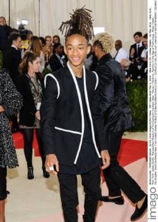 MET Gala 2016 May 2, 2016 - New York, NY, United States - 02 May 2016 - New York, New York- Jaden Smith. Metropolitan Museum of Art Costume Institute Gala: Manus x Machina: Fashion in the Age of Technology. Photo Credit: Christopher Smith AdMedia New York United States - ZUMAa123