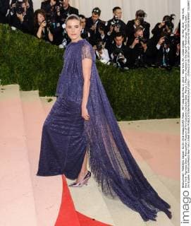 MET Gala 2016 May 2, 2016 - New York, NY, United States - 02 May 2016 - New York, New York- Agyness Deyn. Metropolitan Museum of Art Costume Institute Gala: Manus x Machina: Fashion in the Age of Technology. Photo Credit: Christopher Smith AdMedia New York United States - ZUMAa123