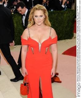 May 2, 2016 - New York, NY, United States - 02 May 2016 - New York, New York - Amy Schumer. Metropolitan Museum of Art Costume Institute Gala: Manus x Machina: Fashion in the Age of Technology. Photo Credit: Christopher Smith AdMedia New York United States - ZUMAa123