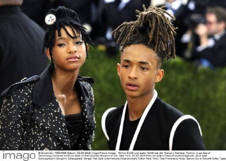 Willow Smith und Jaden Smith bei der Manus x Machina: Fashion in an Age of Technology Costume Institute Gala im Metropolitan Museum of Art. New York, 02.05.2016 Foto:xD.xVanxTinex xFuturexImage