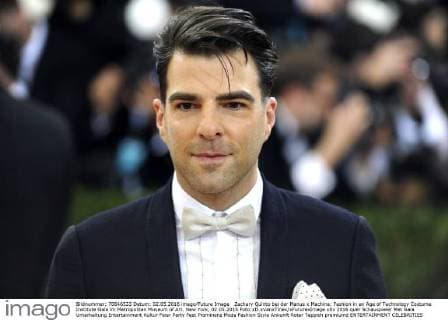 Zachary Quinto bei der Manus x Machina: Fashion in an Age of Technology Costume Institute Gala im Metropolitan Museum of Art. New York, 02.05.2016 Foto:xD.xVanxTinex xFuturexImage