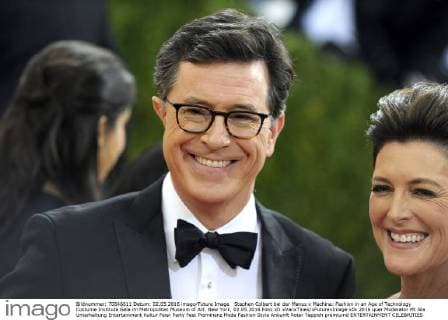Stephen Colbert bei der Manus x Machina: Fashion in an Age of Technology Costume Institute Gala im Metropolitan Museum of Art. New York, 02.05.2016 Foto:xD.xVanxTinex xFuturexImage