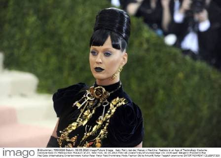 Katy Perry bei der Manus x Machina: Fashion in an Age of Technology Costume Institute Gala im Metropolitan Museum of Art. New York, 02.05.2016 Foto:xD.xVanxTinex xFuturexImage