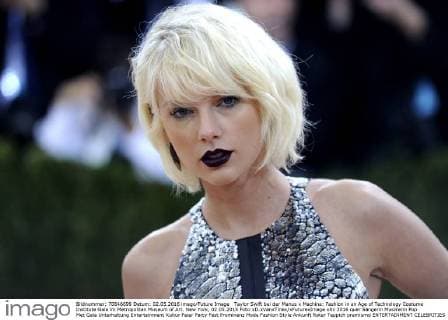 Taylor Swift bei der Manus x Machina: Fashion in an Age of Technology Costume Institute Gala im Metropolitan Museum of Art. New York, 02.05.2016 Foto:xD.xVanxTinex xFuturexImage