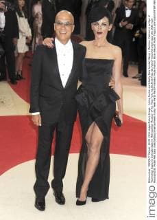 Jimmy Iovine und Liberty Ross bei der Manus x Machina: Fashion in an Age of Technology Costume Institute Gala im Metropolitan Museum of Art. New York, 02.05.2016 Foto:xD.xVanxTinex xFuturexImage