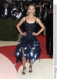Amber Valletta bei der Manus x Machina: Fashion in an Age of Technology Costume Institute Gala im Metropolitan Museum of Art. New York, 02.05.2016 Foto:xD.xVanxTinex xFuturexImage