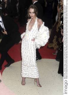 Lily-Rose Melody Depp bei der Manus x Machina: Fashion in an Age of Technology Costume Institute Gala im Metropolitan Museum of Art. New York, 02.05.2016 Foto:xD.xVanxTinex xFuturexImage