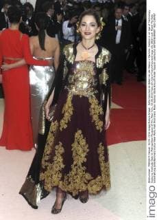 Sofia Sanchez de Betak bei der Manus x Machina: Fashion in an Age of Technology Costume Institute Gala im Metropolitan Museum of Art. New York, 02.05.2016 Foto:xD.xVanxTinex xFuturexImage