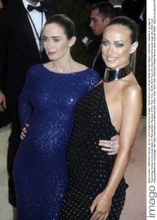 Emily Blunt und Olivia Wilde bei der Manus x Machina: Fashion in an Age of Technology Costume Institute Gala im Metropolitan Museum of Art. New York, 02.05.2016 Foto:xD.xVanxTinex xFuturexImage