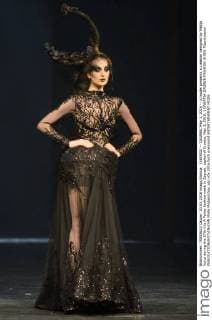 (160503) -- ZAGREB, May 3, 2016 -- A model presents a creation designed by Matija Vuica during the 27th Cro A Porter fashion week in Zagreb, capital of Croatia, May 3, 2016. ) CROATIA-ZAGREB-FASHION SHOW MisoxLisanin 