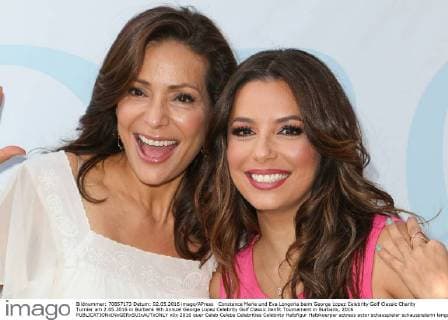 Constance Marie und Eva Longoria beim George Lopez Celebrity Golf Classic Charity Turnier am 2.05.2016 in Burbank 9th Annual George Lopez Celebrity Golf Classic benfit Tournament in Burbank, 2016 