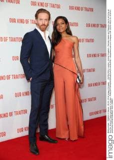 . 05 05 2016. London, United Kingdom. Damian Lewis and Naomie Harris arriving at the Our Kind of Traitor premiere in London.  xStephenxLockx xi-Imagesx IIM-12595-0023