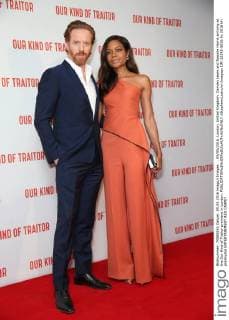 . 05 05 2016. London, United Kingdom. Damian Lewis and Naomie Harris arriving at the Our Kind of Traitor premiere in London.  xStephenxLockx xi-Imagesx IIM-12595-0026