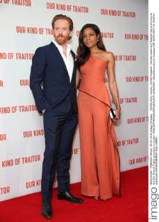 . 05 05 2016. London, United Kingdom. Damian Lewis and Naomie Harris arriving at the Our Kind of Traitor premiere in London.  xStephenxLockx xi-Imagesx IIM-12595-0027