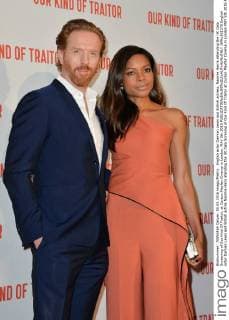 English actor Damian Lewis and British actress, Naomie Harris attending the UK Gala Screening of Our Kind Of Traitor, at Curzon Mayfair Cinema in London. MAY 5th 2016  JWNx161270