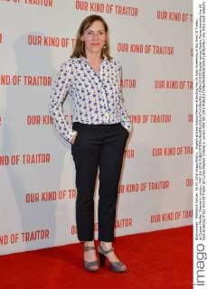 English actress Saskia Reeves attending the UK Gala Screening of Our Kind Of Traitor, at Curzon Mayfair Cinema in London. MAY 5th 2016  JWNx161270