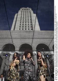 May 6, 2016 - Los Angeles, CA, USA - MARVA KING performs during the Prince Tribute concert held at the Los Angeles City Hall located in Los Angeles, California, on Friday, March 6, 2016. Los Angeles USA - ZUMAh129