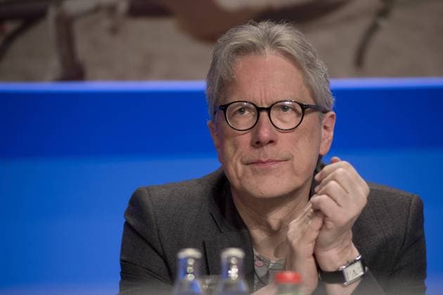 Matthias Kollatz-Ahnen DEU, Deutschland, Germany, Berlin, 30.04.2016 Matthias Kollatz-Ahnen, Finanzsenator von Berlin, auf dem Landesparteitag der Berliner SPD in Berlin. Auf diesem Parteitag waehlt die SPD einen Parteivorsitzenden und den Spitzenkandidaten in Vorbereitung fuer den Wahlkampf zur Abgeordnetenwahl im September. Matthias Kollatz-Ahnen, finance minister in Berlin, at a party congress of the SPD in Berlin to establish the election campaign for Berlin in September.