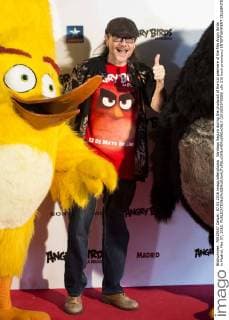 Santiago Segura during the photocall of the kid premiere of the film Angry Birds in Madrid, May 07, 2016.  (201605070006)
