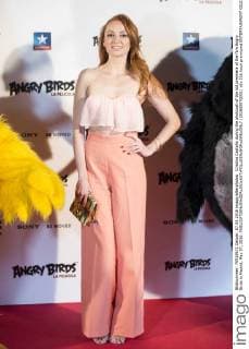 Cristina Castaño during the photocall of the kid premiere of the film Angry Birds in Madrid, May 07, 2016.  (201605070001)