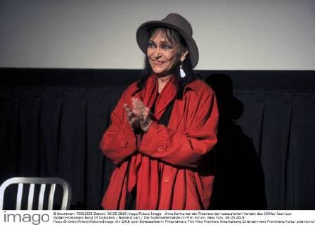 Anna Karina bei der Premiere der restaurierten Version des 1964er Jean-Luc Godard-Klassikers Band Of Outsiders Bande Ã part Die Außenseiterbande im Film Forum. New York, 06.05.2016 Foto:xD.xVanxTinex xFuturexImage