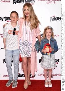 The Angry Birds Movie Gala Screening London, UK . Naomi Isted and children at The Angry Birds Movie Red Carpet Gala Screening at Picturehouse Centra, Shaftesbury Avenue, London on Saturday 7 May 2016 LMK392-60409-080516 