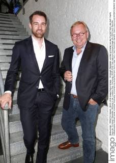 Christoph Metzelder und Bernd Stelter bei der Pre Golf Party des Golf Charity Cups der Christoph Metzelder Stiftung in der Location Ree. Hamburg, 08.05.2016 Foto:xgbrcix xFuturexImage