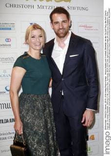Annica Hansen und Christoph Metzelder bei der Pre Golf Party des Golf Charity Cups der Christoph Metzelder Stiftung in der Location Ree. Hamburg, 08.05.2016 Foto:xgbrcix xFuturexImage