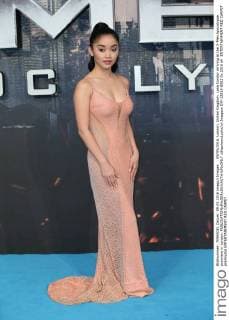 . 09 05 2016. London, United Kingdom. Lana Condor arriving at the X-Men Apocalypse premiere in London.  xStephenxLockx xi-Imagesx IIM-12619-0002