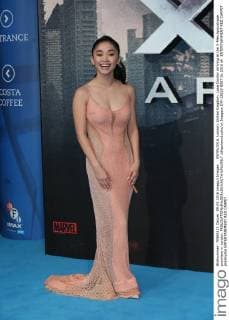 . 09 05 2016. London, United Kingdom. Lana Condor arriving at the X-Men Apocalypse premiere in London.  xStephenxLockx xi-Imagesx IIM-12619-0007