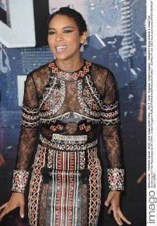 May 9, 2016 - England, United Kingdom - Alexandra Shipp attends a Global Fan Screening of X-Men Apocalypse at BFI IMAX. United Kingdom - ZUMAs147