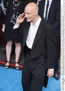 London, UK. 9 May 2016. Actor Tomas Lemarquis (Caliban) attends the X-Men: Apocalypse - Global Fan Screening at the BFI Imax cinema in London. X-Men: Apocalypse, Global Fan Screening, London, UK 