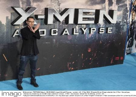 London, UK. 9 May 2016. Director Bryan Singer attends the X-Men: Apocalypse - Global Fan Screening at the BFI Imax cinema in London. X-Men: Apocalypse, Global Fan Screening, London, UK 