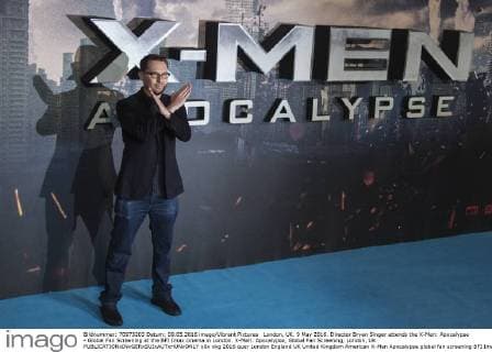 London, UK. 9 May 2016. Director Bryan Singer attends the X-Men: Apocalypse - Global Fan Screening at the BFI Imax cinema in London. X-Men: Apocalypse, Global Fan Screening, London, UK 